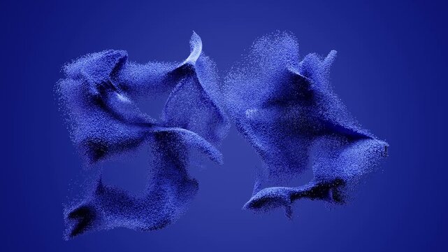 Abstract background with motion effects to number 99, perfect for creative projects, presentations, or as a calming backdrop, Smooth loops create a dynamic visual experience suitable for various 