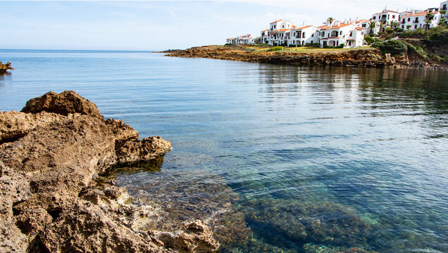 Cala Tirant, Playas de Fornells Menorca.