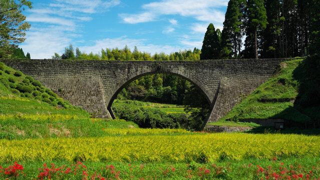 土木構造物初の国宝に指定された通潤橋（Tsujun Bridge）2