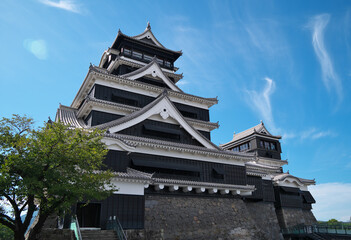 熊本城の天守閣（2022年9月）（Kumamoto Castle, September 2022）1 © GRIFFIN34a