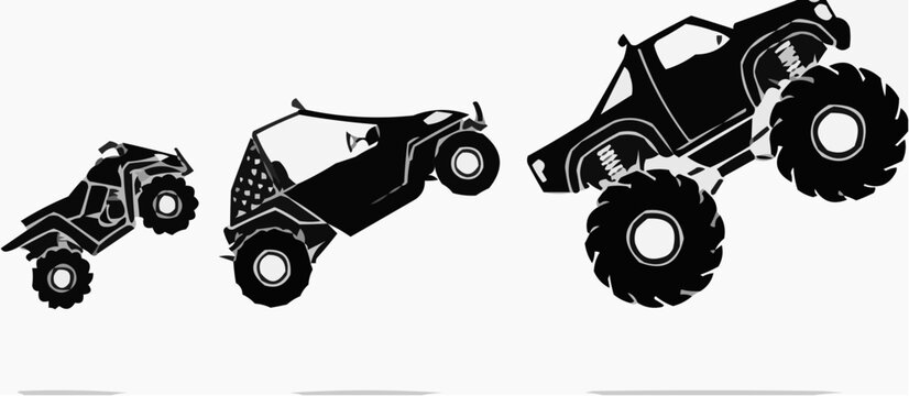 Off-Road Vehicle Silhouettes