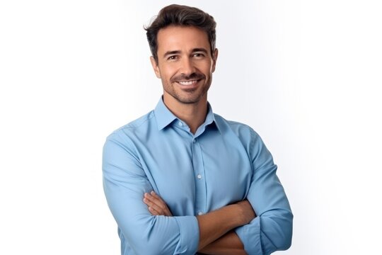 Businessman smile portrait adult.