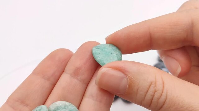 These smooth amazonite hearts feature a subtle faceted finish and a top-drilled hole, providing a beautiful teal accent for creating custom necklaces, bracelets, and jewelry accessories