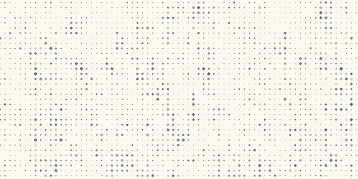 Dissolved filled square dotted vector background or icon with disintegration effect.