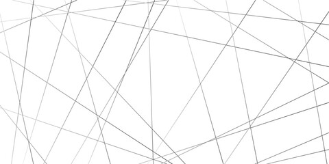 Obraz premium Luxury banner geometric lines overlap design. Gradient Seamless random chaotic lines on transparent background.