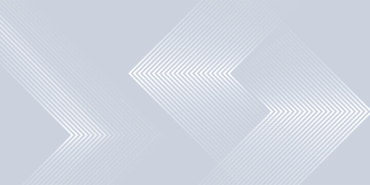 Abstract minimalist light grey and white background with dynamic geometric chevron patterns and sharp corner lines. Modern clean tech backdrop with subtle gradients for corporate business