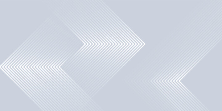 Abstract minimalist light grey and white background with dynamic geometric chevron patterns and sharp corner lines. Modern clean tech backdrop with subtle gradients for corporate business