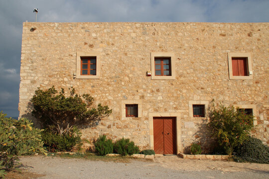 common at the venetian fortress in rethymno in crete in greece