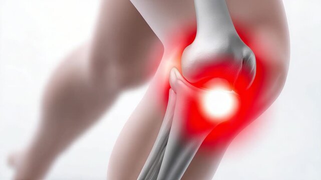 Understanding knee pain and its causes with focus on joint health and common injuries in early morning light