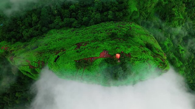 Western Ghats Monsoon Beauty from Above  Drone Footage