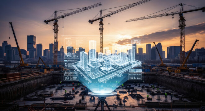 Futuristic Smart City Construction with BIM Digital Twin Technology