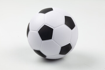 Fototapeta premium 축구공은 축구할 때 쓰는 공. A soccer ball is a ball used for playing soccer.