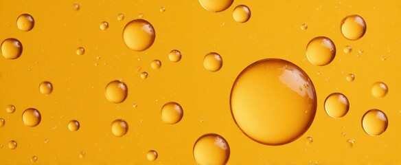 Obraz premium Golden barley grains in vibrant amber hues create a stunning abstract texture for designs.
