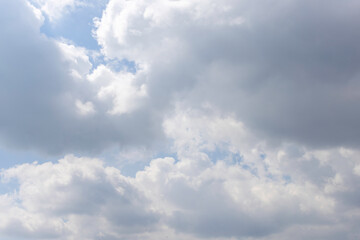 Obraz premium A beautiful blue sky with white clouds