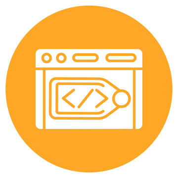 Meta Tags Vector Icon