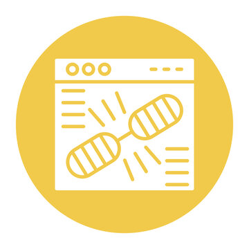 Broken Links Vector Icon