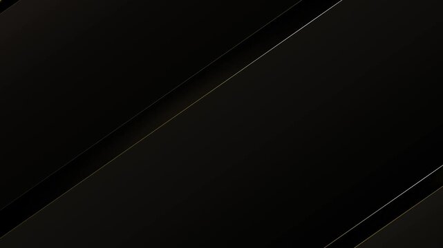 Dark abstract background with diagonal golden lines and subtle light effects black