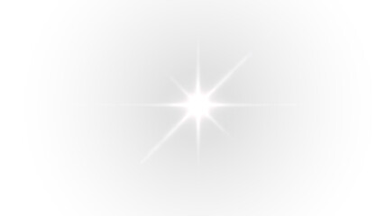 Obraz premium White glowing fantasy star sparkle background.