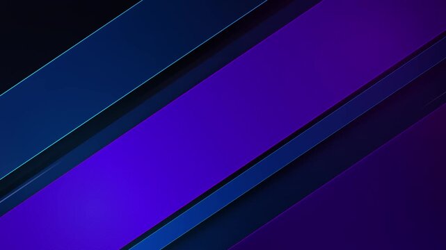 Geometric abstract background with sharp angled purple and blue layered panels