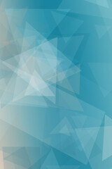 Fototapeta premium Purple and blue polygon abstract background with smooth triangular facets and gentle glow creates a dreamy modern feel for invitations, tech banners, and creative branding with copy space.