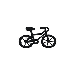 Fototapeta premium Simple Bicycle Icon