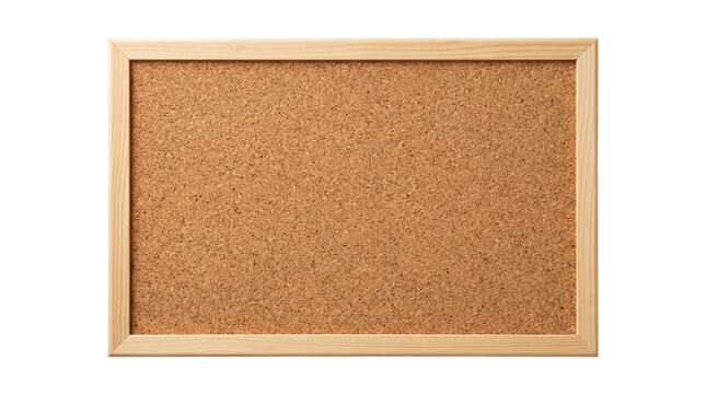 Rectangular Cork Bulletin Board with Wooden Frame, Blank Pinboard Surface for Notes, Reminders, Announcements, Office Organization, Classroom Communication, and Home Message Center