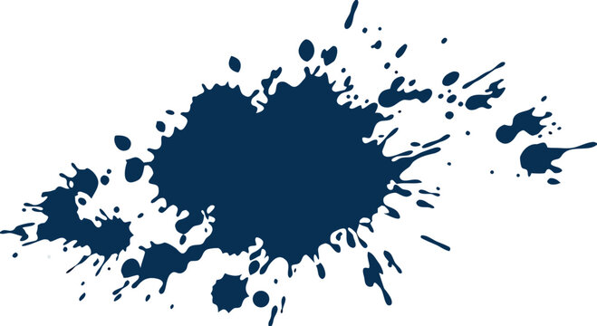 Dark Prussian blue blot