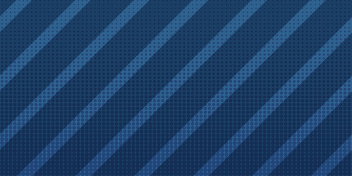 Father's Day Dark blue diagonal stripes background vector illustration. Classic geometric repeating lines pattern with subtle dot texture backdrop for Father's Day or masculine design.