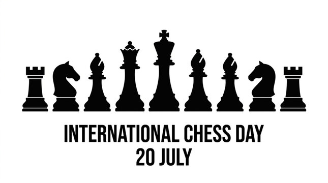 World Chess Day International Chess Day Illustration 20 July