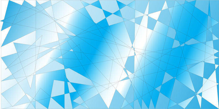 Abstract irregular polygon background with colorful triangle pattern  vector illustration.