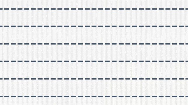 Seamless horizontal dashed lines pattern on white background.