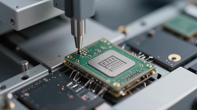 Precision Assembly of Circuit Board Components in High-Tech Manufacturing