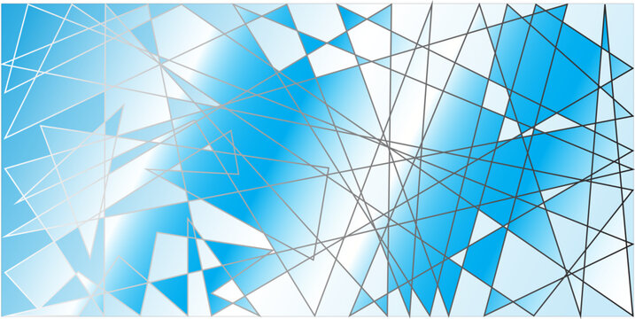 Abstract irregular polygon background with colorful triangle pattern  vector illustration.