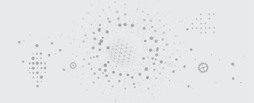 Abstract high technology and science background