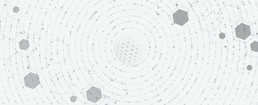 Abstract high technology and science background