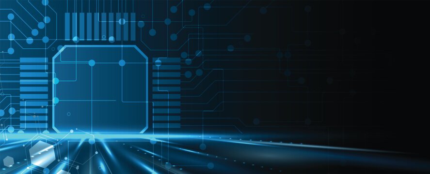 Abstract high technology and science background
