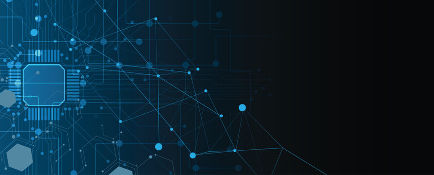 Abstract high technology and science background