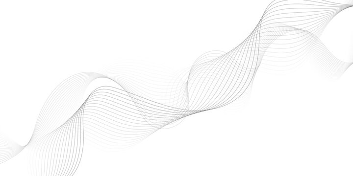 gray wave curve lines banner background design. Digital frequency track equalizer. Stylized line art background. modern soft luxury texture with smooth and clean vector subtle background Untitled-9058
