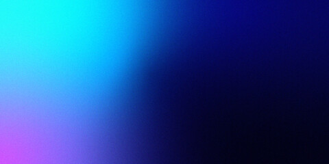 Obraz premium Blue purple inspired Bright and Dreamy Grainy Texture Background cinematic style .abstract colorful background .The grainy noise texture adds depth, making it perfect for creative design projects .