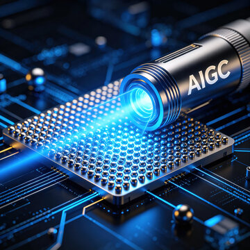 AIGC Plasma Nanolaser, bearing the "AIGC" designation, is a plasma nanolaser based on a metal nanoparticle array. It features surface plasmon lasers and blue-emitting localized plasma.