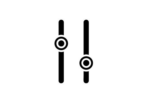 Double Parallel Vertical Line Symbols.