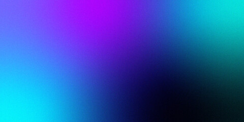 Obraz premium Blue purple inspired Bright and Dreamy Grainy Texture Background cinematic style .abstract colorful background .The grainy noise texture adds depth, making it perfect for creative design projects .