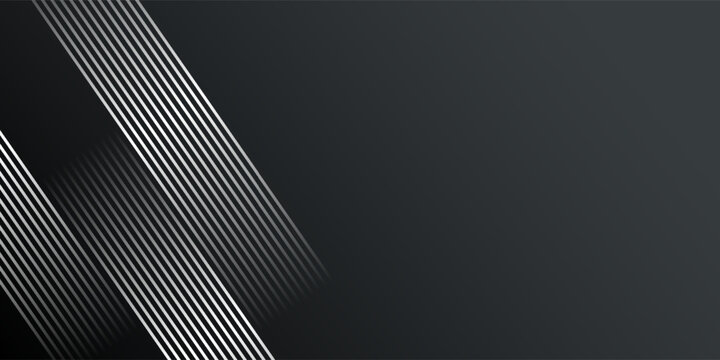 Slash line background with diagonal lines black color. modern