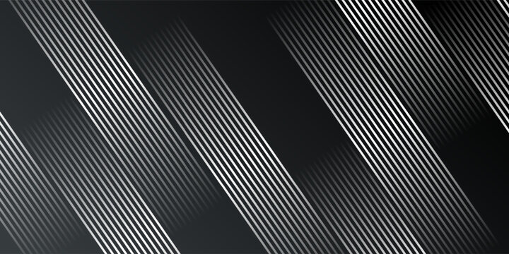 Slash line background with diagonal lines black color. modern
