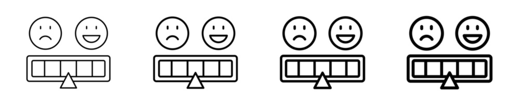 Web Ranking  Icon Set Different Style Collection