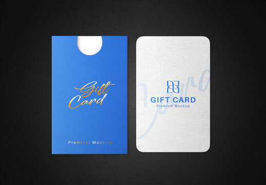 Gift Card Mockup