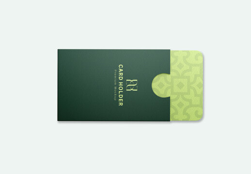 Key Card Holder Mockup