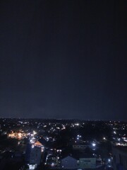 Fototapeta premium night city view