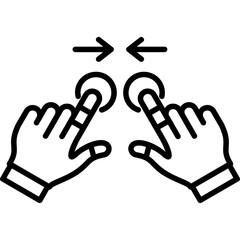 Obraz premium Zoom Icon