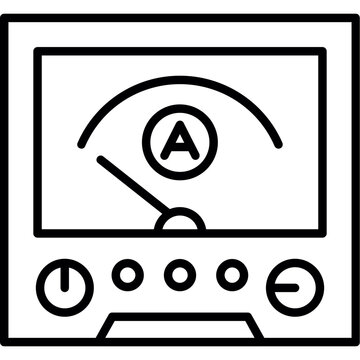 Amperemeter Icon